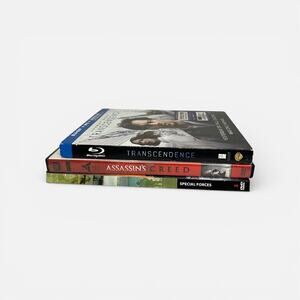 Action Movie DVD Blu-ray Lot Assassin’s Creed Transcendence Special Forces